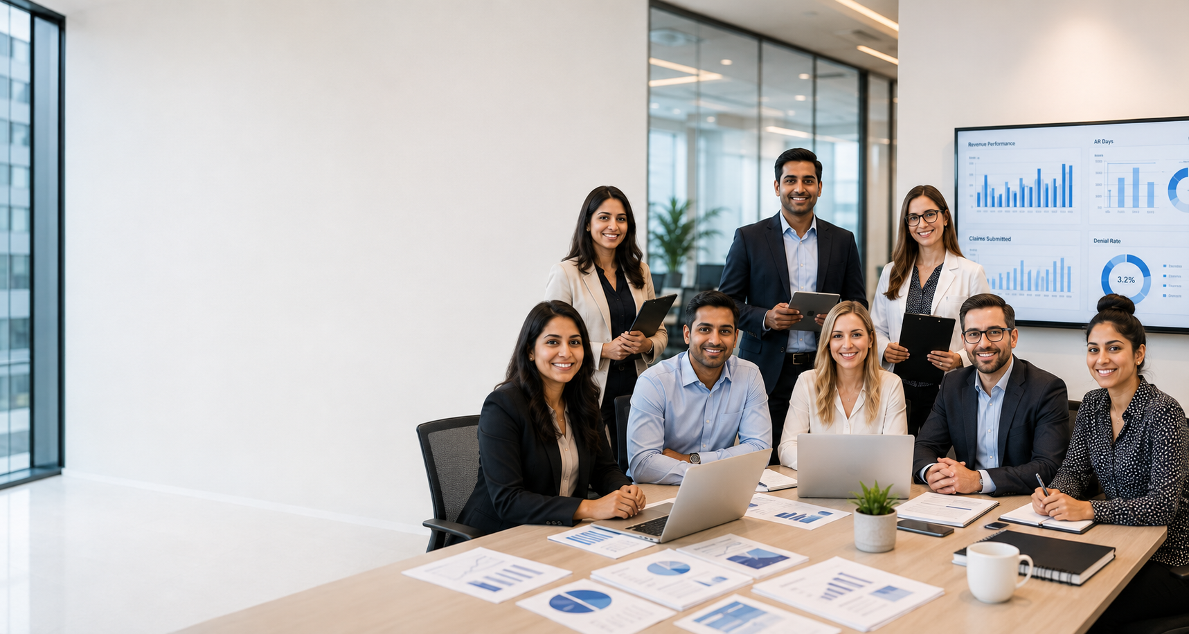 Veranten billing, coding and credentialing specialists at work