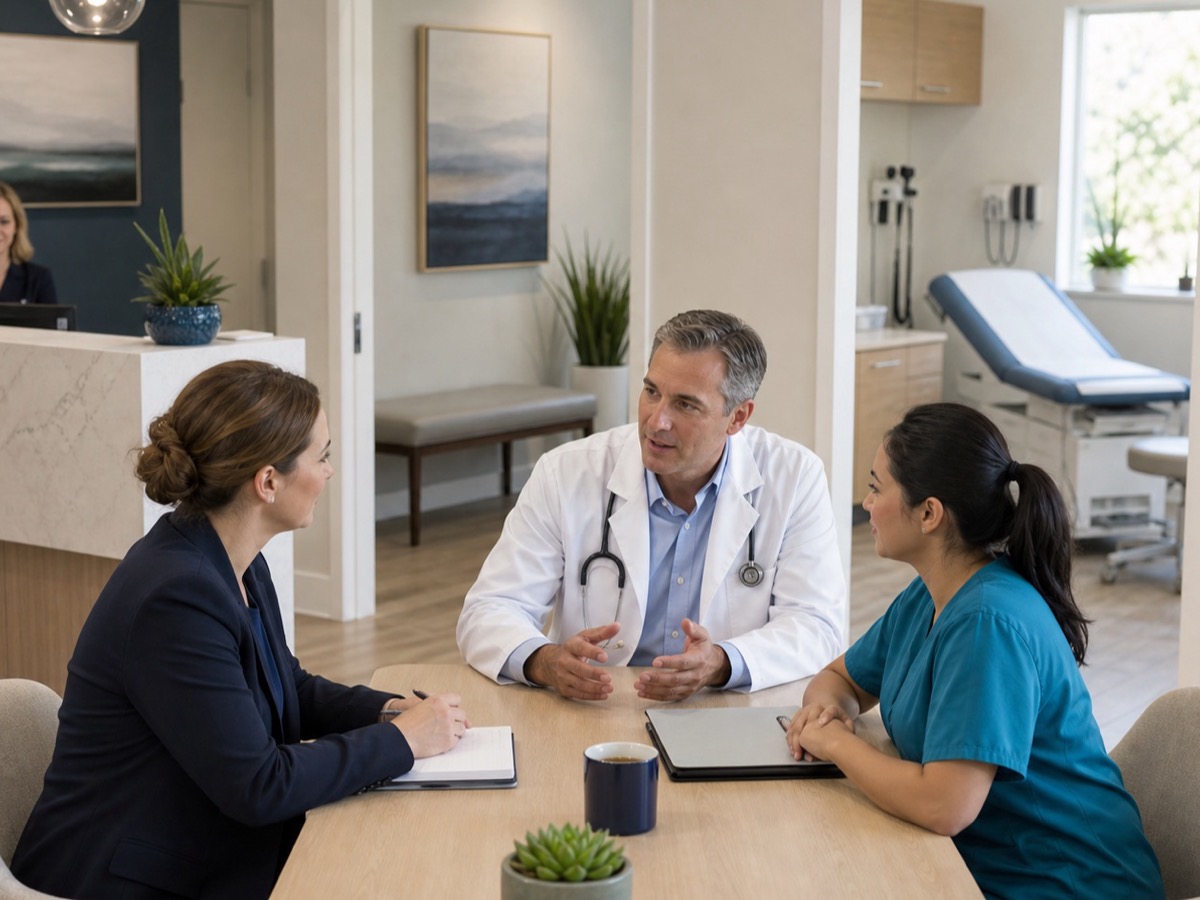 Primary Care & Internal Medicine practice team meeting
